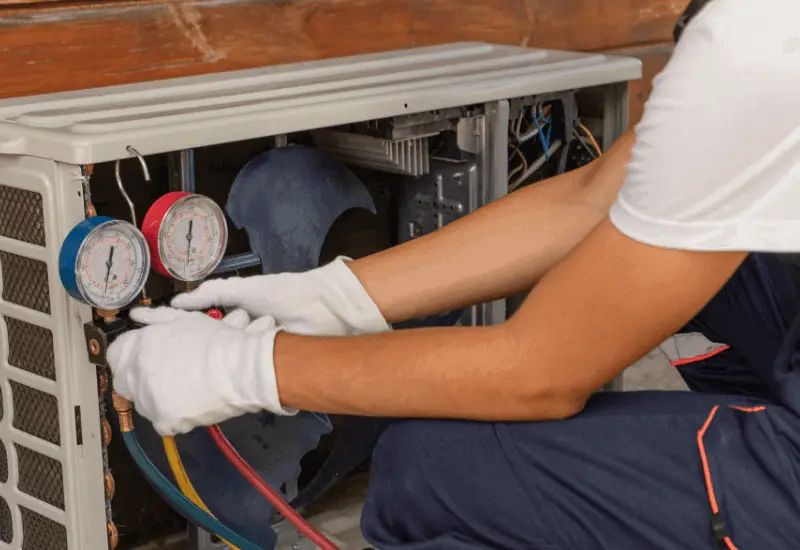 how to check for freon leak in home ac