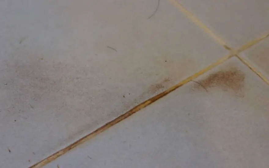 How do I clean a slimy bathroom floor