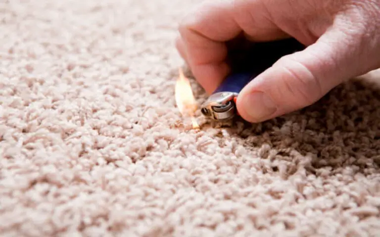 Can You Burn Carpet: 7 Laws